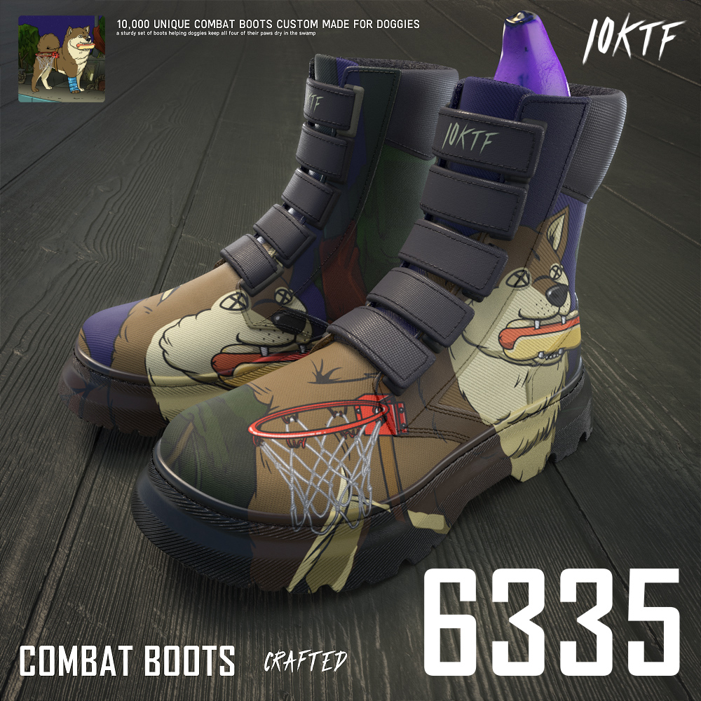 Kennel Combat Boots #6335