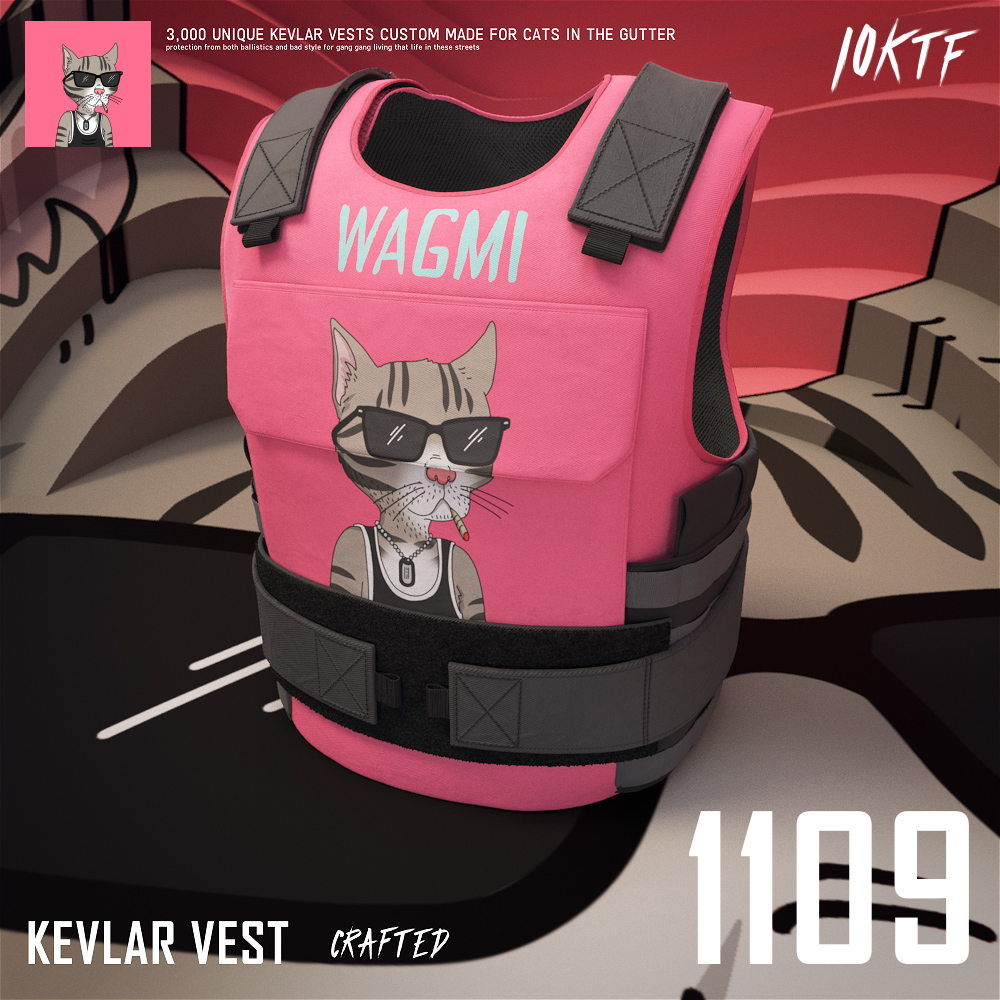 Gutter Kevlar Vest #1109