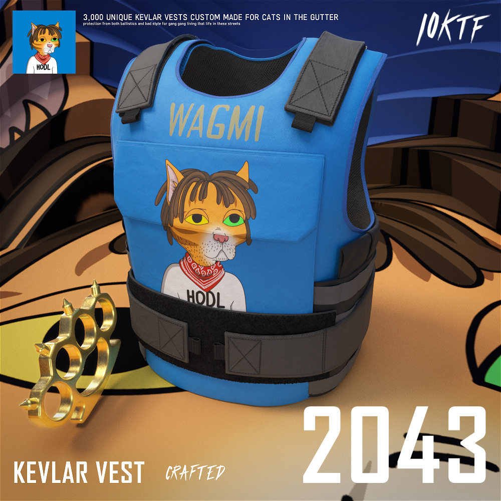 Gutter Kevlar Vest #2043