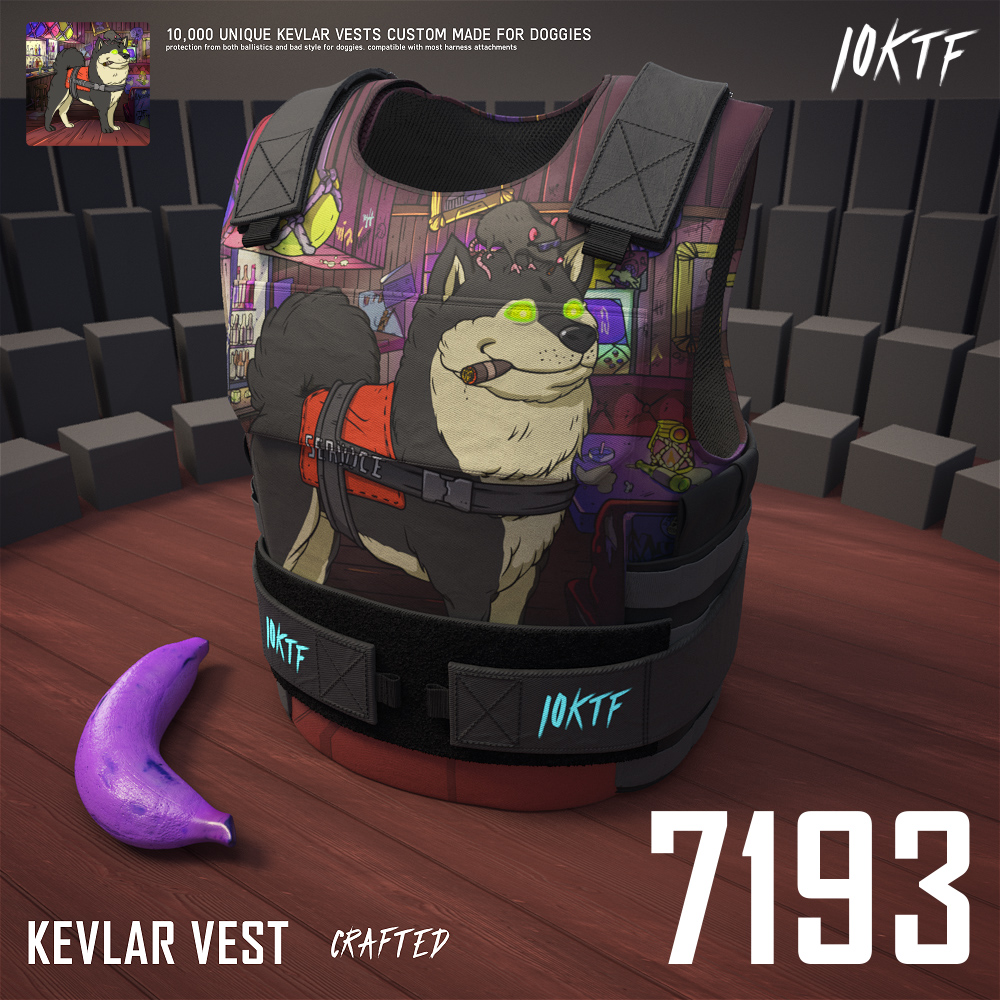 Kennel Kevlar Vest #7193