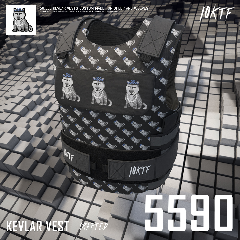 Wolf Kevlar Vest #5590