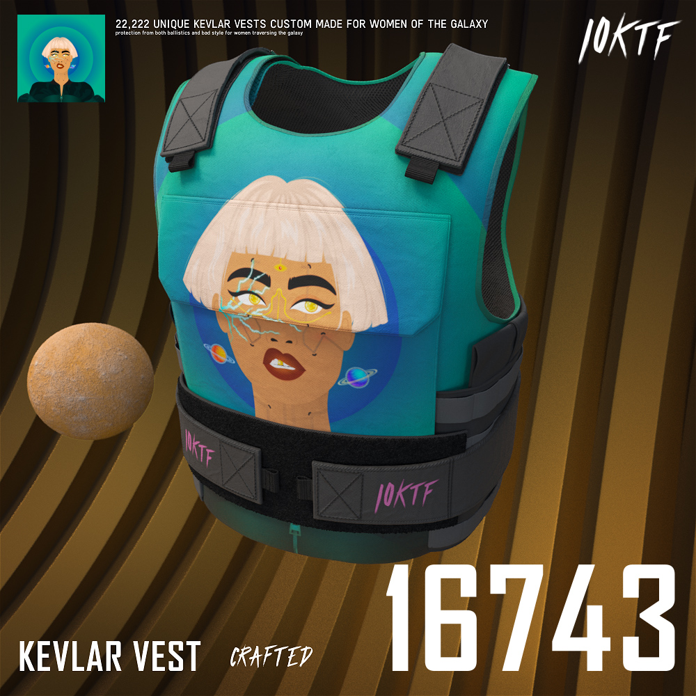 Galaxy Kevlar Vest #16743