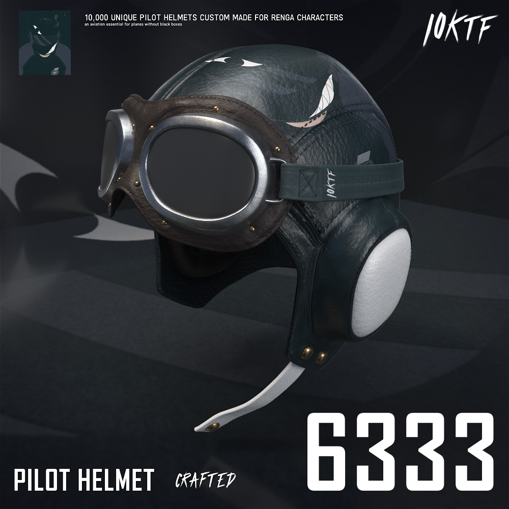 RENGA Pilot Helmet #6333
