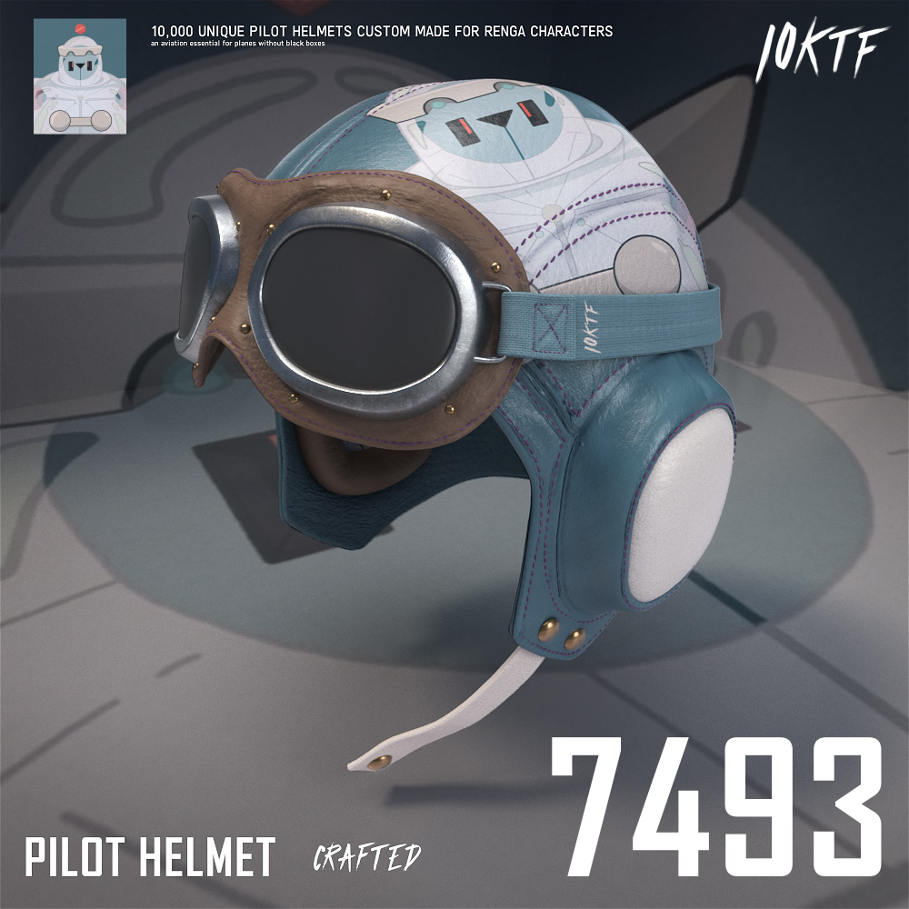 RENGA Pilot Helmet #7493