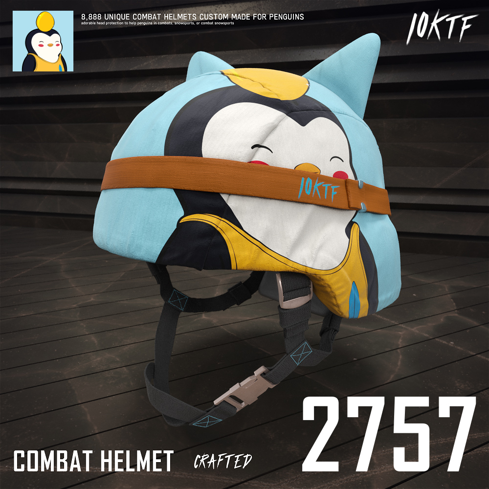 Pudgy Combat Helmet #2757