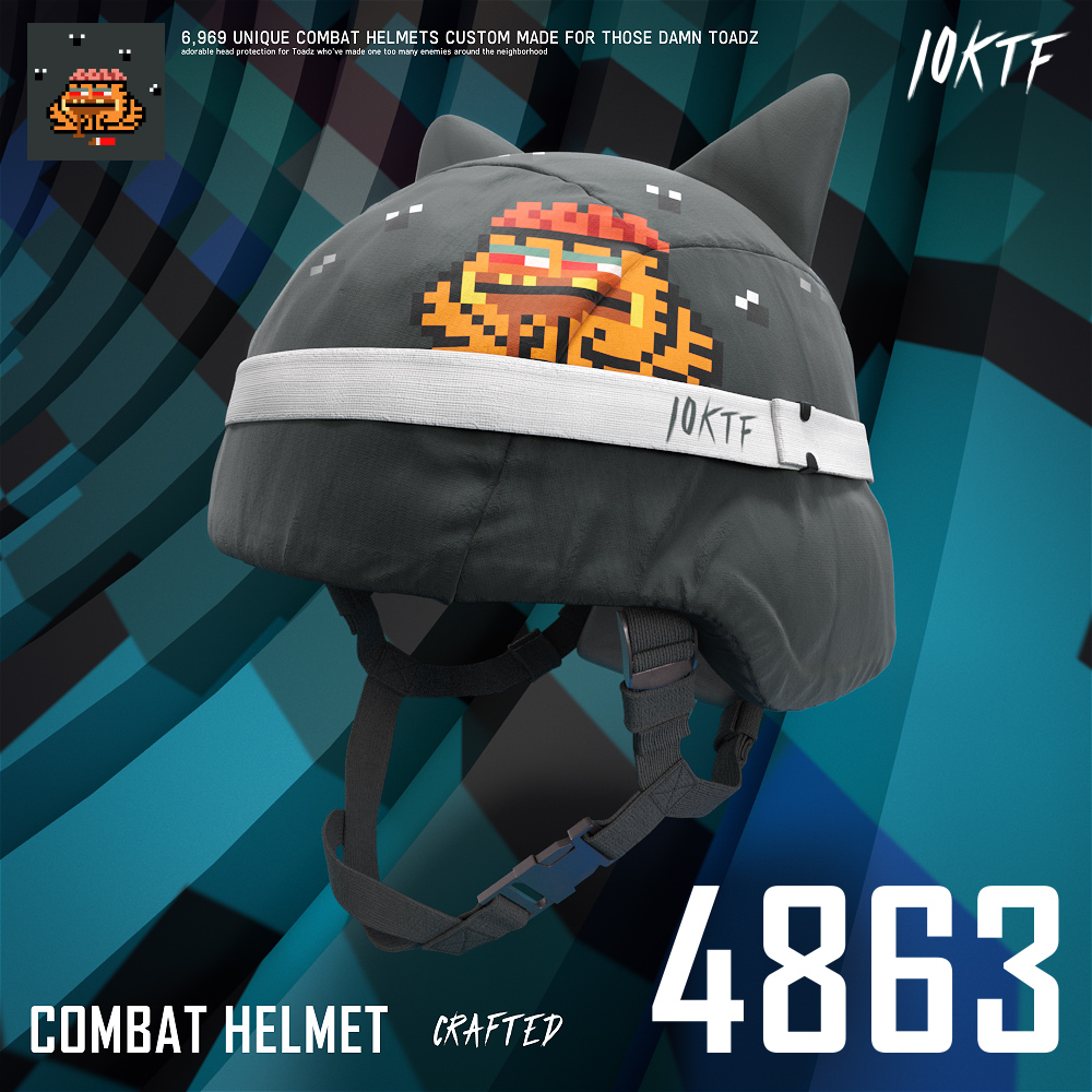 Toadz Combat Helmet #4863