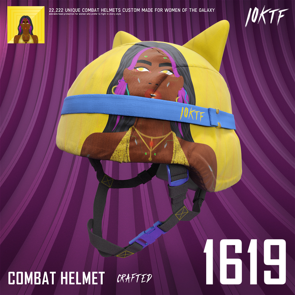 Galaxy Combat Helmet #1619