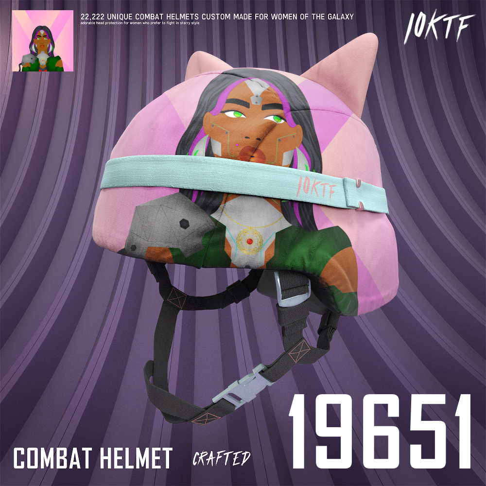 Galaxy Combat Helmet #19651