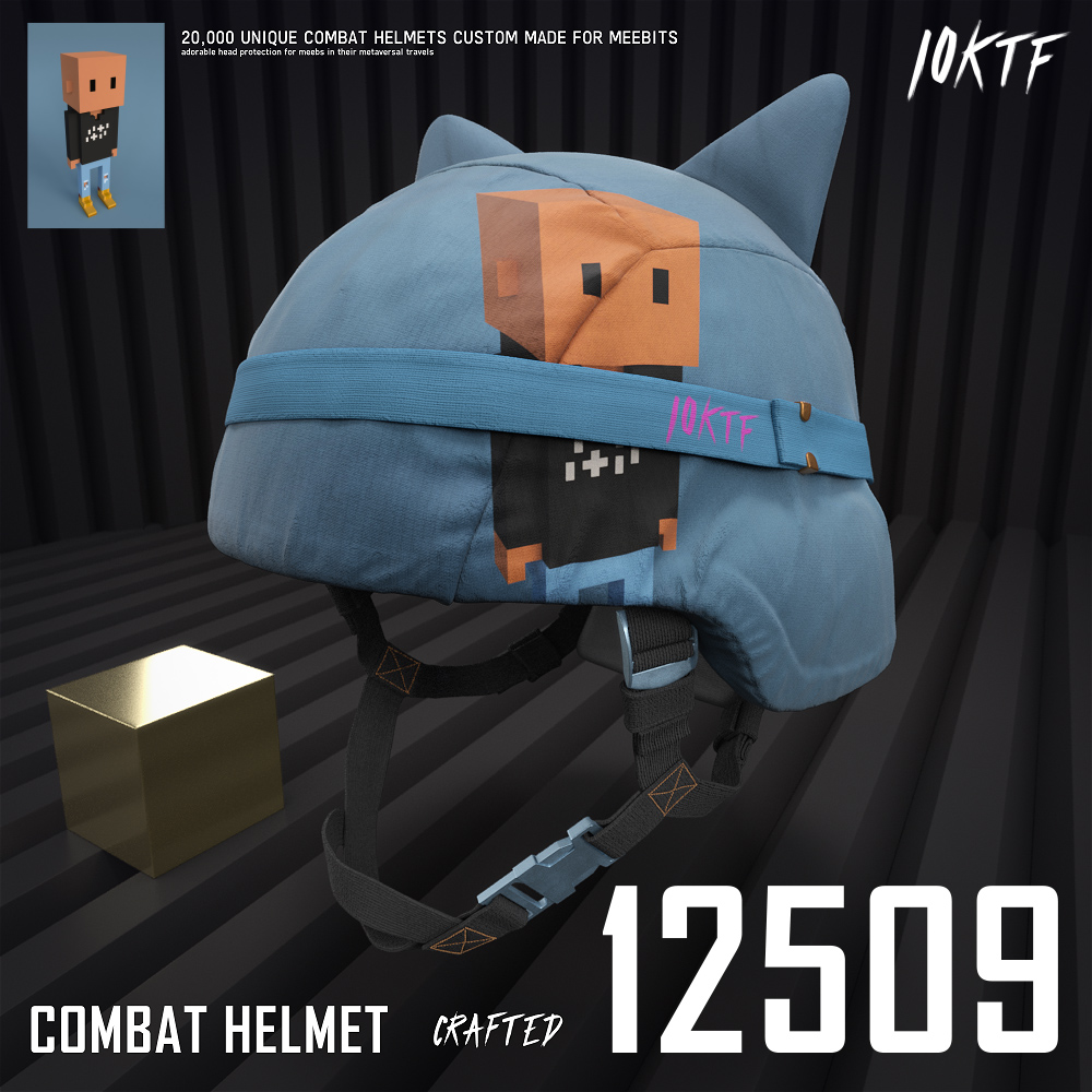 Meebit Combat Helmet #12509