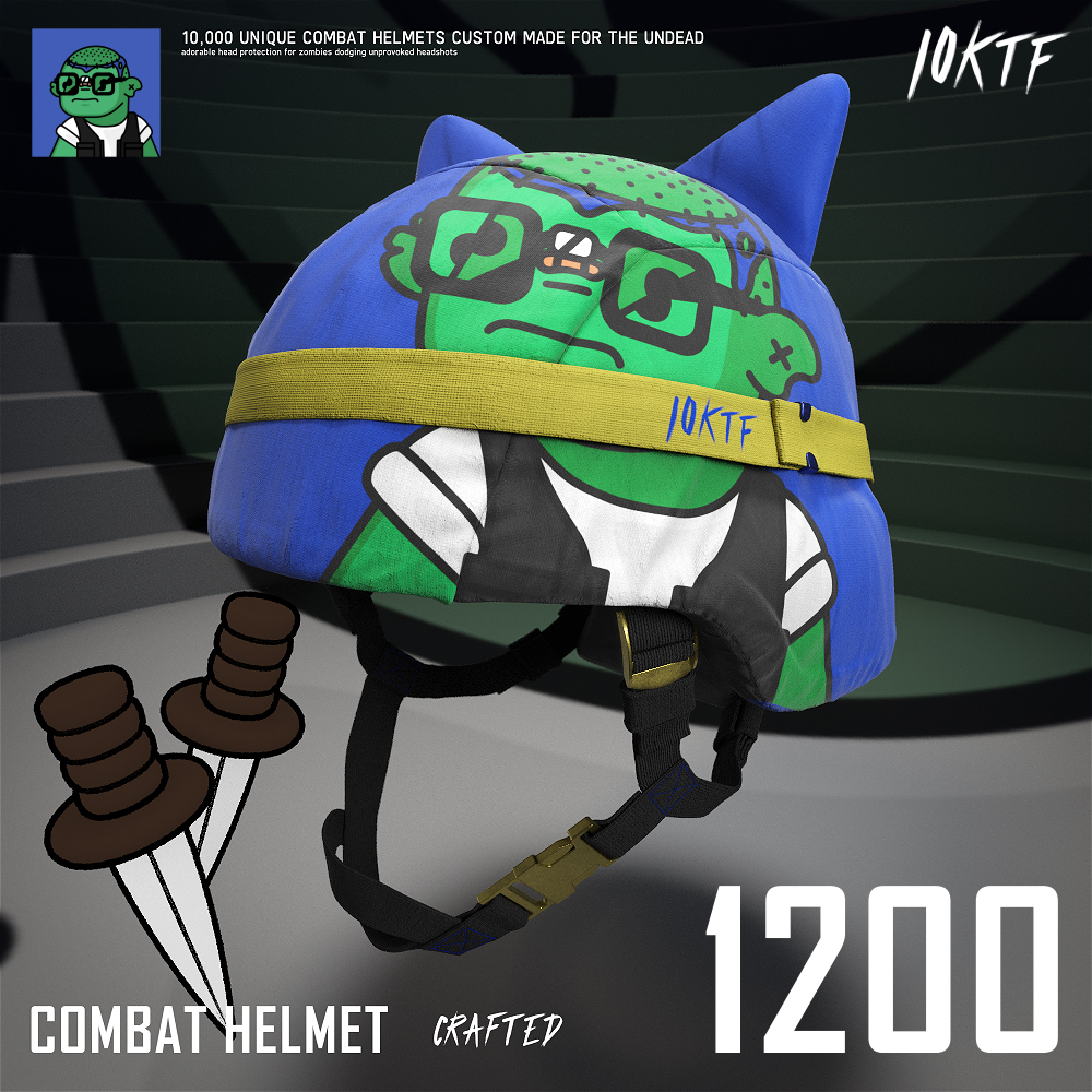 Dead Combat Helmet #1200