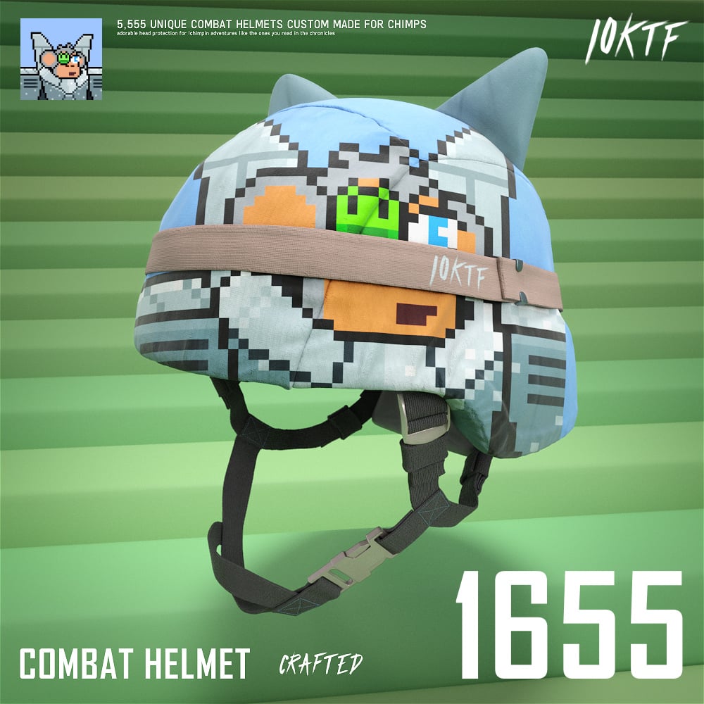 Chimp Combat Helmet #1655