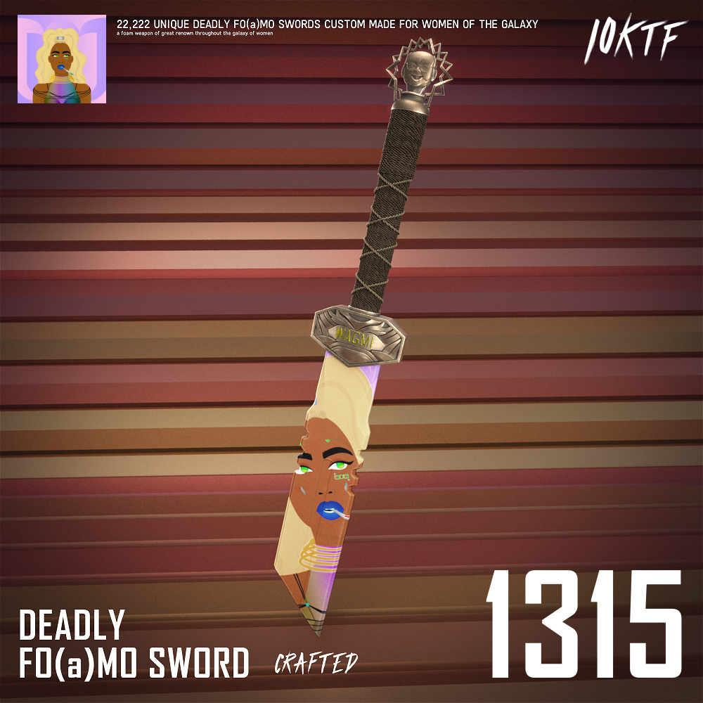 Galaxy Deadly FO(a)MO Sword #1315