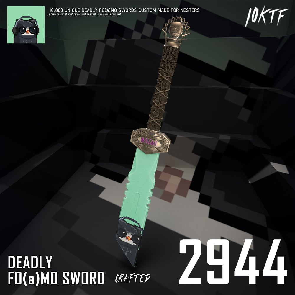 Moonbird Deadly FO(a)MO Sword #2944