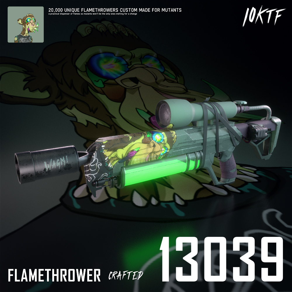 Mutant Flamethrower #13039